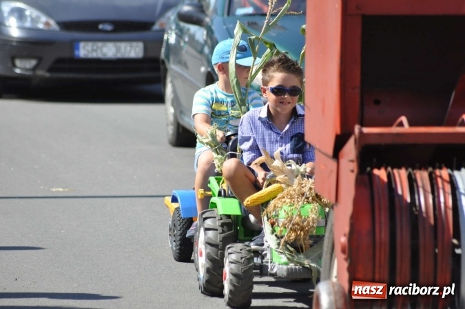 Zdjęcie w galerii na portalu naszraciborz.pl: Dożynki 2015 - w Rudniku z letnim dyngusem wiadomości z regionu