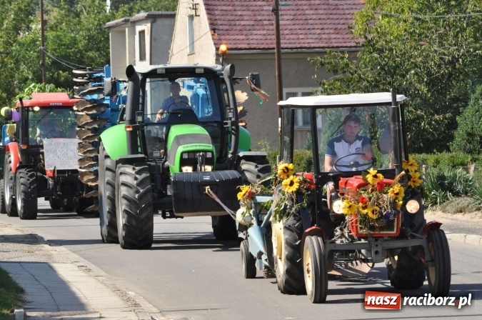 Zdjęcie w galerii na portalu naszraciborz.pl: Dożynki 2015 - w Rudniku z letnim dyngusem wiadomości z regionu