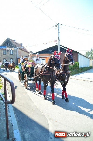 Zdjęcie w galerii na portalu naszraciborz.pl: Dożynki 2015 - w Żerdzinach wyruszli korowodem dziękować Bogu wiadomości z regionu