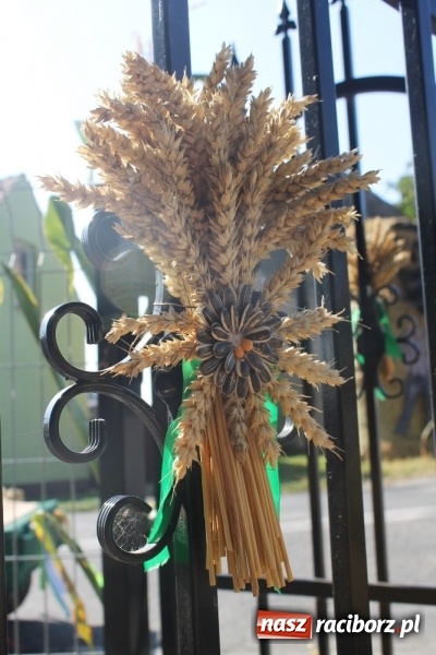 Zdjęcie w galerii na portalu naszraciborz.pl: Dożynki 2015 - w Sławikowie Te Deum za zbiory wiadomości z regionu