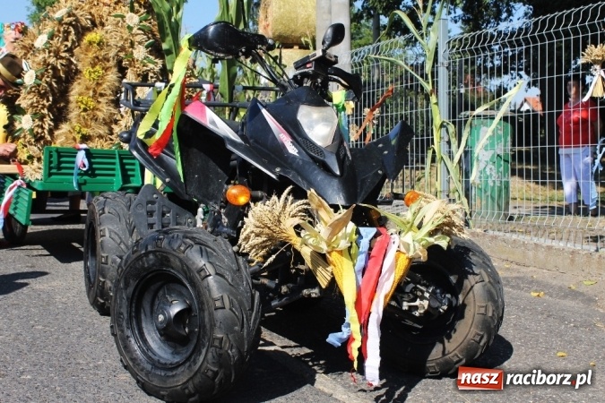 Zdjęcie w galerii na portalu naszraciborz.pl: Dożynki 2015 - w Sławikowie Te Deum za zbiory wiadomości z regionu