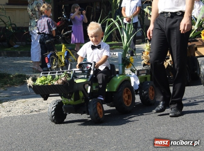 Zdjęcie w galerii na portalu naszraciborz.pl: Dożynki 2015 - w Sławikowie Te Deum za zbiory wiadomości z regionu