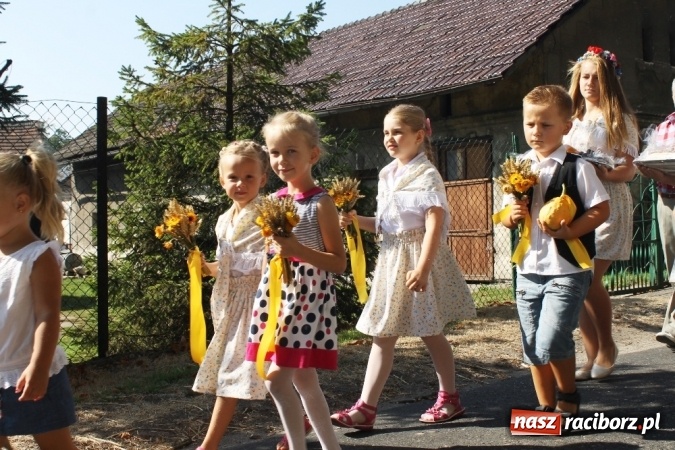 Zdjęcie w galerii na portalu naszraciborz.pl: Dożynki 2015 - w Sławikowie Te Deum za zbiory wiadomości z regionu