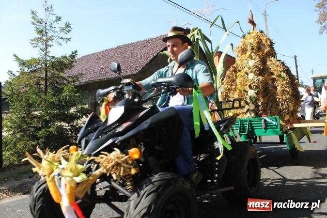 Zdjęcie w galerii na portalu naszraciborz.pl: Dożynki 2015 - w Sławikowie Te Deum za zbiory wiadomości z regionu