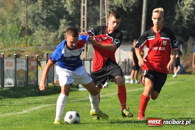 Zdjęcie w galerii na portalu naszraciborz.pl: Górnik Zabrze górą nad LKS-em 1908 Nędza wiadomości z regionu