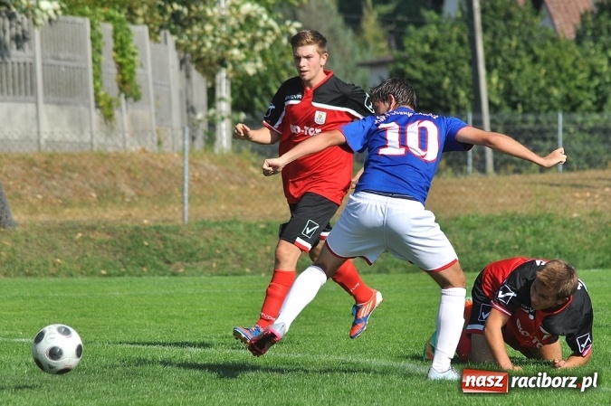 Zdjęcie w galerii na portalu naszraciborz.pl: Górnik Zabrze górą nad LKS-em 1908 Nędza wiadomości z regionu