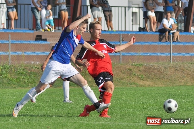 Zdjęcie w galerii na portalu naszraciborz.pl: Górnik Zabrze górą nad LKS-em 1908 Nędza wiadomości z regionu