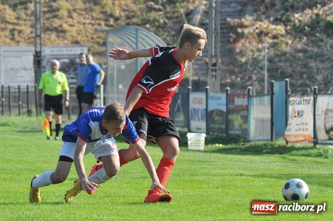 Zdjęcie w galerii na portalu naszraciborz.pl: Górnik Zabrze górą nad LKS-em 1908 Nędza wiadomości z regionu