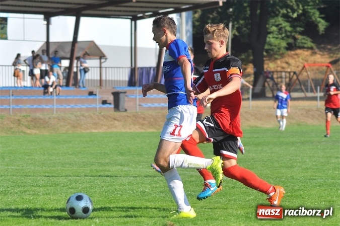 Zdjęcie w galerii na portalu naszraciborz.pl: Górnik Zabrze górą nad LKS-em 1908 Nędza wiadomości z regionu