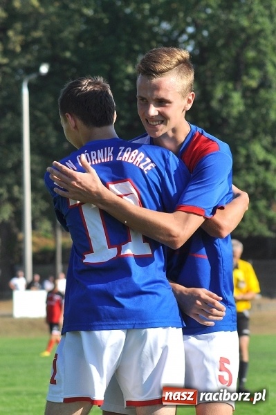 Zdjęcie w galerii na portalu naszraciborz.pl: Górnik Zabrze górą nad LKS-em 1908 Nędza wiadomości z regionu
