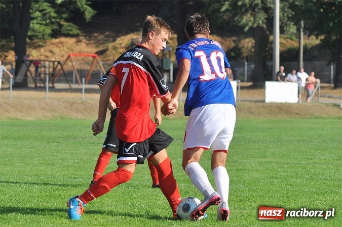 Zdjęcie w galerii na portalu naszraciborz.pl: Górnik Zabrze górą nad LKS-em 1908 Nędza wiadomości z regionu