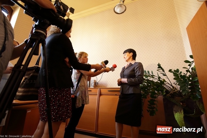 Zdjęcie w galerii na portalu naszraciborz.pl: Pierwszy dzień pracy nowej wiceprezydent  wiadomości z regionu
