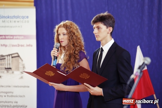 Zdjęcie w galerii na portalu naszraciborz.pl: II LO wsp&oacute;łorganizatorem tegorocznej Powiatowej Inauguracji Roku Szkolnego wiadomości z regionu