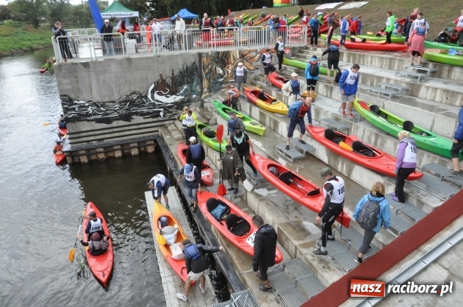 Zdjęcie w galerii na portalu naszraciborz.pl: III Polsko-Czeski Kajakowy Maraton Odrzański...  wiadomości z regionu