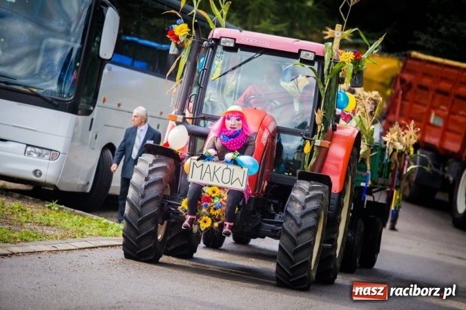 Zdjęcie w galerii na portalu naszraciborz.pl: Dożynki 2015 - barwny korowód w Krowiarkach wiadomości z regionu