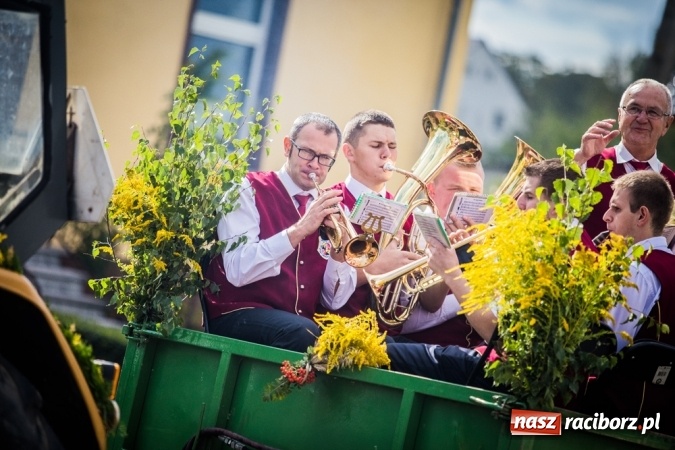 Zdjęcie w galerii na portalu naszraciborz.pl: Dożynki 2015 - barwny korowód w Krowiarkach wiadomości z regionu