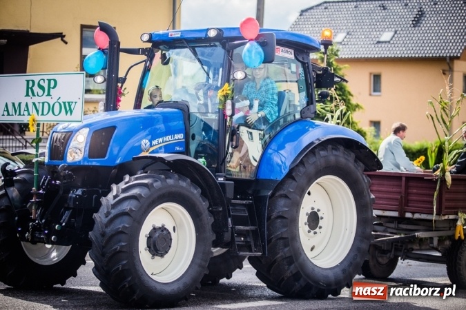 Zdjęcie w galerii na portalu naszraciborz.pl: Dożynki 2015 - barwny korowód w Krowiarkach wiadomości z regionu