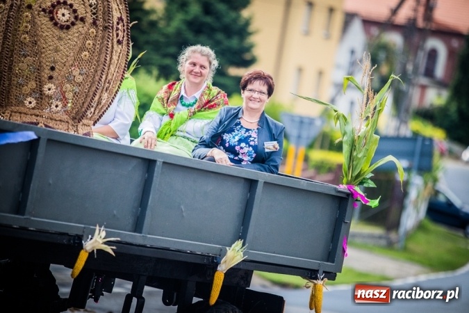 Zdjęcie w galerii na portalu naszraciborz.pl: Dożynki 2015 - barwny korowód w Krowiarkach wiadomości z regionu