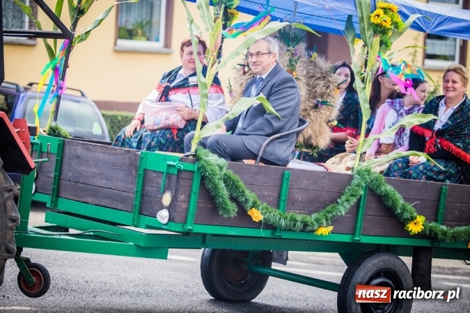 Zdjęcie w galerii na portalu naszraciborz.pl: Dożynki 2015 - barwny korowód w Krowiarkach wiadomości z regionu