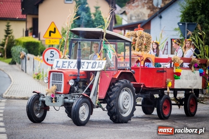 Zdjęcie w galerii na portalu naszraciborz.pl: Dożynki 2015 - barwny korowód w Krowiarkach wiadomości z regionu