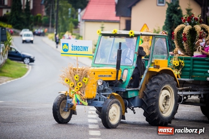 Zdjęcie w galerii na portalu naszraciborz.pl: Dożynki 2015 - barwny korowód w Krowiarkach wiadomości z regionu