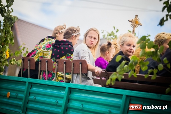 Zdjęcie w galerii na portalu naszraciborz.pl: Dożynki 2015 - barwny korowód w Krowiarkach wiadomości z regionu