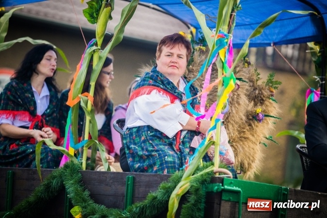 Zdjęcie w galerii na portalu naszraciborz.pl: Dożynki 2015 - barwny korowód w Krowiarkach wiadomości z regionu