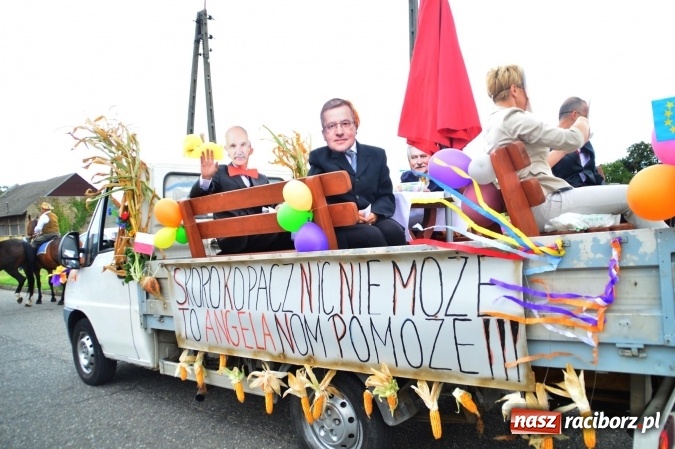 Zdjęcie w galerii na portalu naszraciborz.pl: Dożynki 2015 – rządowcy przyjechali do Bieńkowic a rolnicy wyjechali na Hawaje wiadomości z regionu