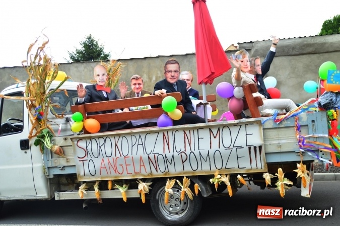 Zdjęcie w galerii na portalu naszraciborz.pl: Dożynki 2015 – rządowcy przyjechali do Bieńkowic a rolnicy wyjechali na Hawaje wiadomości z regionu