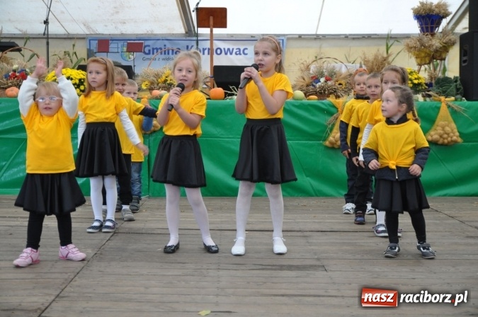 Zdjęcie w galerii na portalu naszraciborz.pl: Barwny korowód, występy i tańce – tak gminne dożynki zorganizowały Łańce wiadomości z regionu