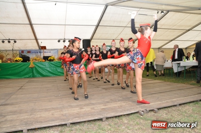Zdjęcie w galerii na portalu naszraciborz.pl: Barwny korowód, występy i tańce – tak gminne dożynki zorganizowały Łańce wiadomości z regionu