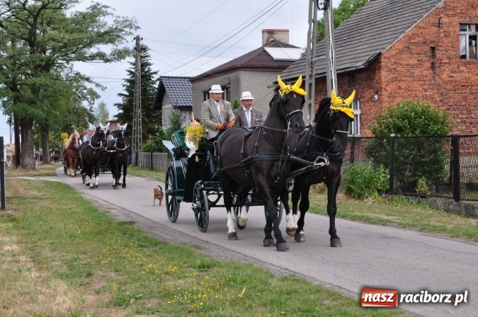 Zdjęcie w galerii na portalu naszraciborz.pl: Barwny korowód, występy i tańce – tak gminne dożynki zorganizowały Łańce wiadomości z regionu