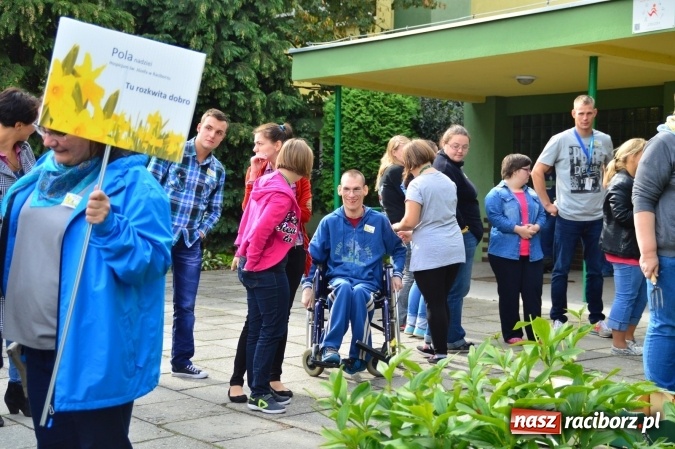 Zdjęcie w galerii na portalu naszraciborz.pl: Dzieci z Zespołu Szk&oacute;ł Specjalnych tworzą pola nadziei wraz z Hospicjum im. św. J&oacute;zefa wiadomości z regionu