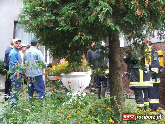 Zdjęcie w galerii na portalu naszraciborz.pl: Piwnica pełna dymu wiadomości z regionu