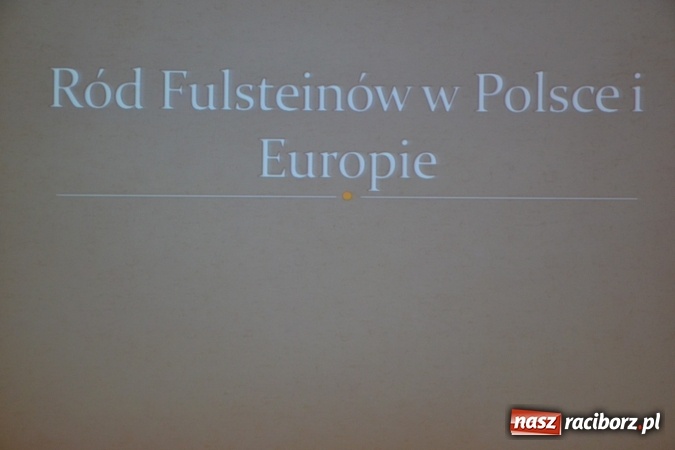 Zdjęcie w galerii na portalu naszraciborz.pl: Ród Fulsteinów w Europie, czyli spotkanie z historią lokalną na zamku wiadomości z regionu
