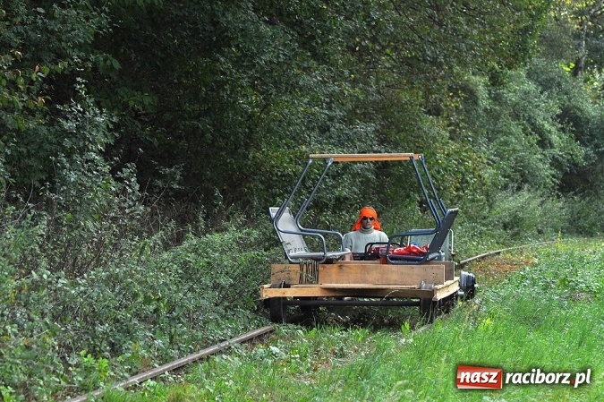 Zdjęcie w galerii na portalu naszraciborz.pl: Przejażdżki drezynami i problem likwidacji linii, czyli piknik drezynowy w Oborze wiadomości z regionu