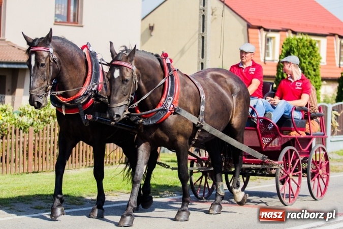Zdjęcie w galerii na portalu naszraciborz.pl: Dożynki 2015 - złoty pociąg w Samborowicach wiadomości z regionu