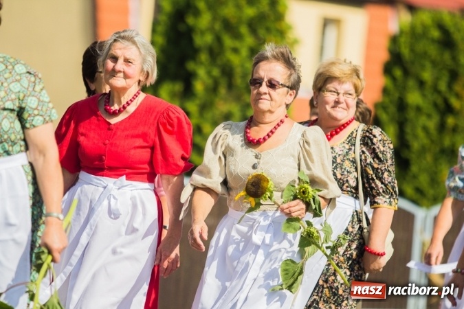 Zdjęcie w galerii na portalu naszraciborz.pl: Dożynki 2015 - złoty pociąg w Samborowicach wiadomości z regionu