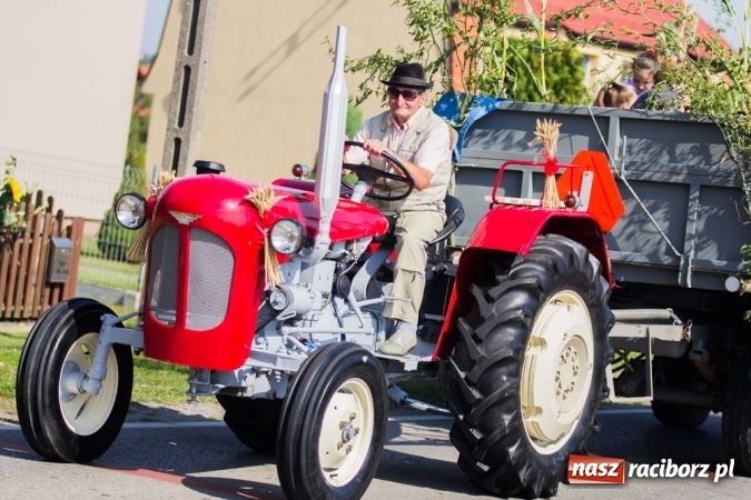 Zdjęcie w galerii na portalu naszraciborz.pl: Dożynki 2015 - złoty pociąg w Samborowicach wiadomości z regionu