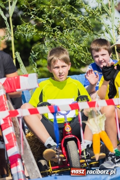 Zdjęcie w galerii na portalu naszraciborz.pl: Dożynki 2015 - złoty pociąg w Samborowicach wiadomości z regionu