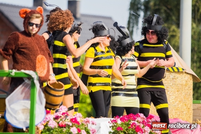 Zdjęcie w galerii na portalu naszraciborz.pl: Dożynki 2015 - złoty pociąg w Samborowicach wiadomości z regionu