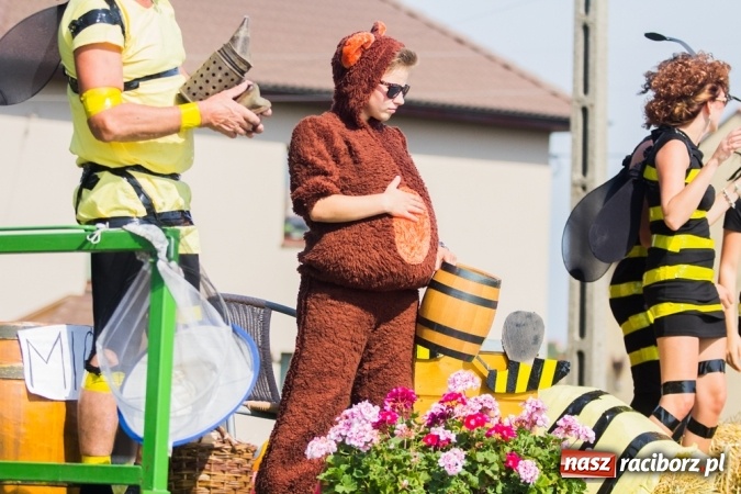 Zdjęcie w galerii na portalu naszraciborz.pl: Dożynki 2015 - złoty pociąg w Samborowicach wiadomości z regionu