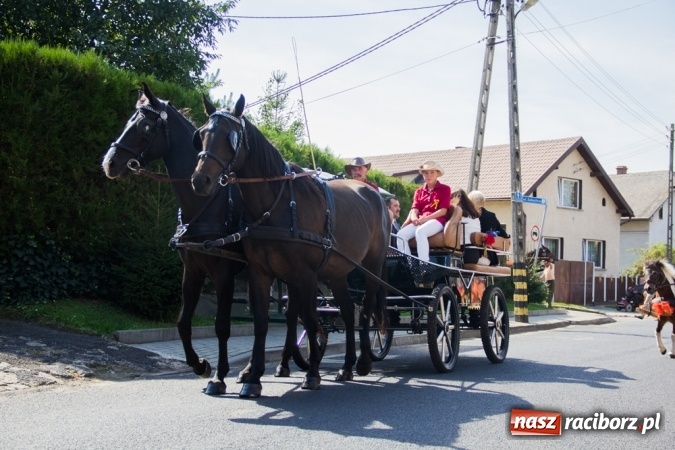 Zdjęcie w galerii na portalu naszraciborz.pl: Dożynki 2015 - złoty pociąg w Samborowicach wiadomości z regionu