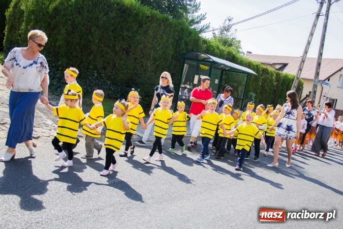 Zdjęcie w galerii na portalu naszraciborz.pl: Dożynki 2015 - złoty pociąg w Samborowicach wiadomości z regionu