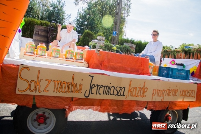 Zdjęcie w galerii na portalu naszraciborz.pl: Dożynki 2015 - złoty pociąg w Samborowicach wiadomości z regionu