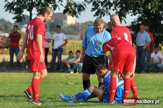 Zdjęcie w galerii na portalu naszraciborz.pl: Kobyla gromi Bieńkowice w meczu o fotel lidera wiadomości z regionu