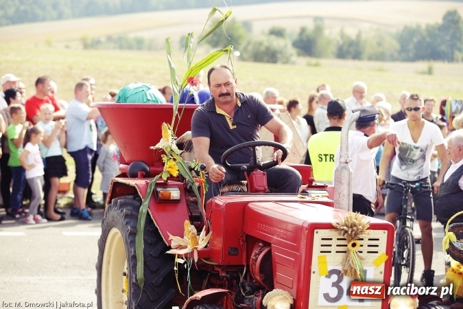 Zdjęcie w galerii na portalu naszraciborz.pl: Dożynki 2015 - W Owsiszczach z wielką pompą. Obszerna fotorelacja - korowód i występy wiadomości z regionu