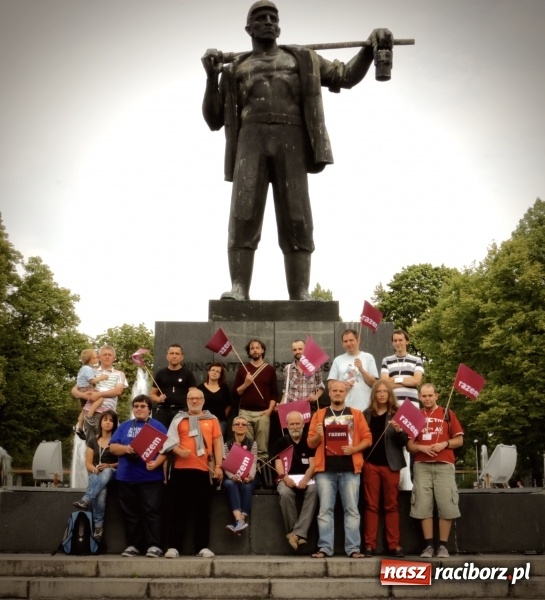 Zdjęcie w galerii na portalu naszraciborz.pl: Prezentacja list wyborczych Partii Razem wiadomości z regionu