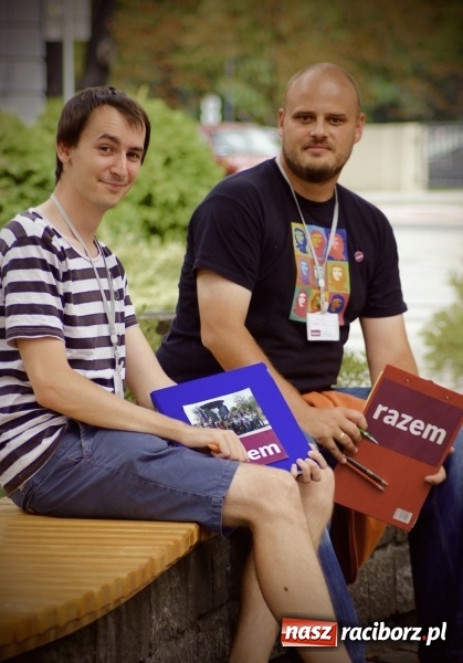 Zdjęcie w galerii na portalu naszraciborz.pl: Prezentacja list wyborczych Partii Razem wiadomości z regionu