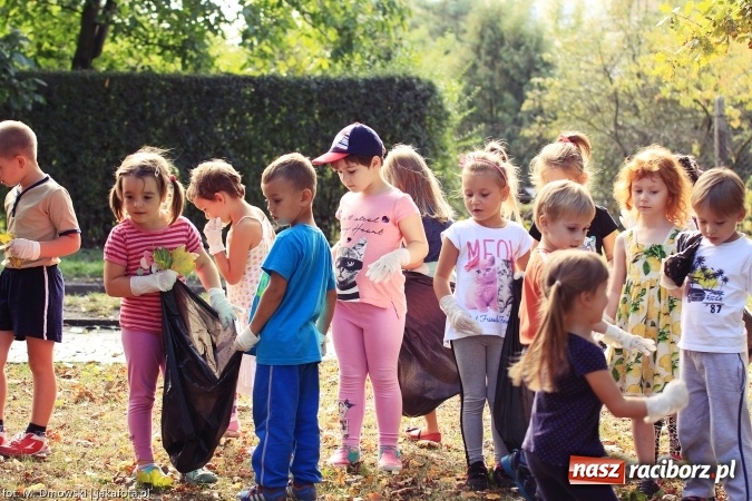 Zdjęcie w galerii na portalu naszraciborz.pl: Sprzątanie świata - uczniowie raciborskich szkół włączyli się w akcję  wiadomości z regionu